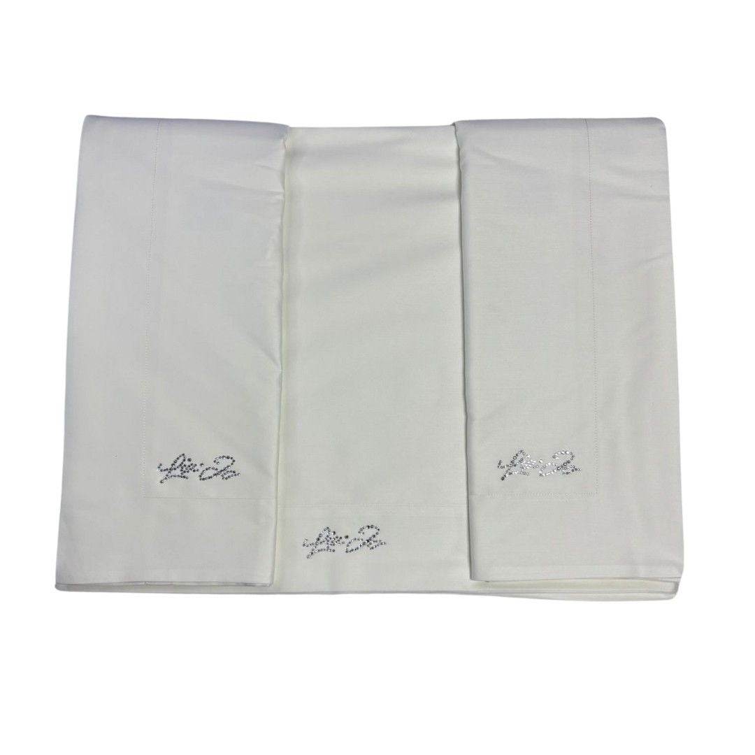 Lenzuola Tinta Unita Biancheria Basic SW LL2615 Liu Jo Home - evabiancheria
