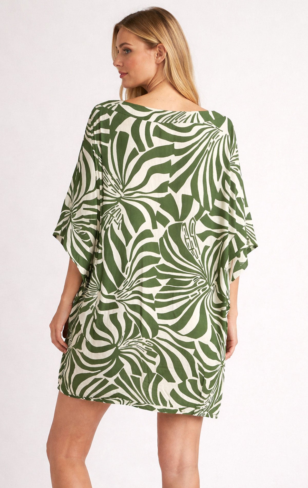 Abito Kaftano Donna H206 Huitre