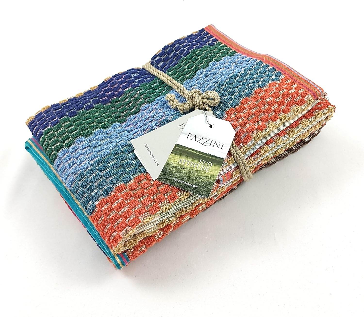 Strofinaccio 3pz Biancheria Eco Attitude Fazzini - evabiancheria