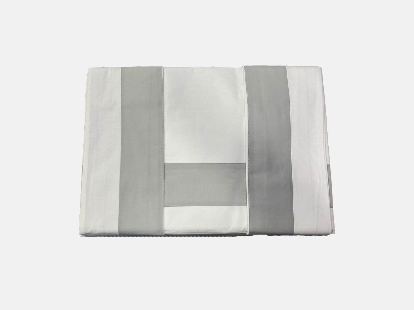 Lenzuola Bicolore Biancheria Time cpl Rebecca Home - evabiancheria