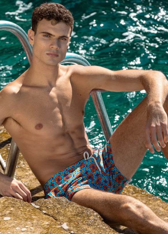 Costume boxer Stampato Uomo 97BF Dandy Ironic Summer - evabiancheria