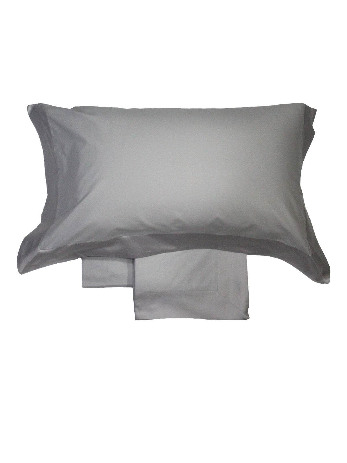 Lenzuola Bicolore Biancheria Balza Raso Cpl Eva Home - evabiancheria