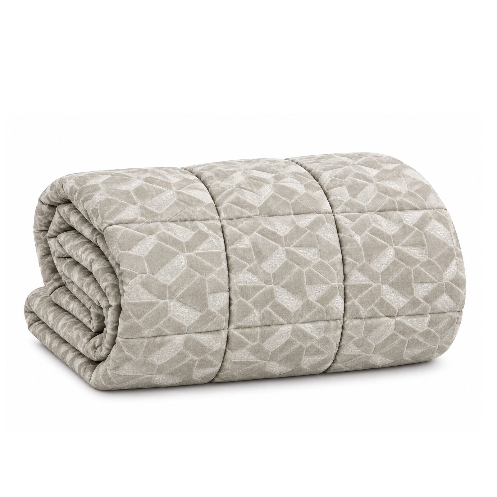 Trapunta jacquard Biancheria Katia Geometrico Trap Eva Home