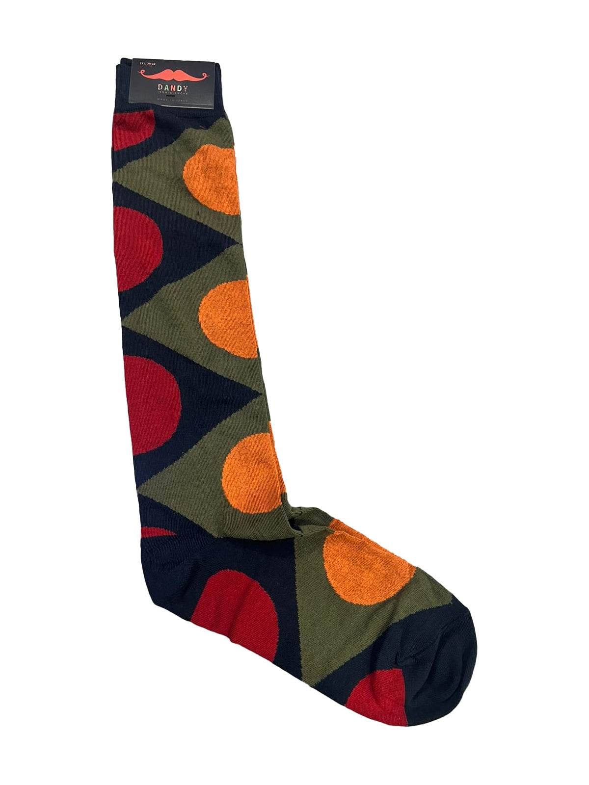 Calze lunghe Fantasia Uomo 514 LF Dandy Ironic Socks - evabiancheria
