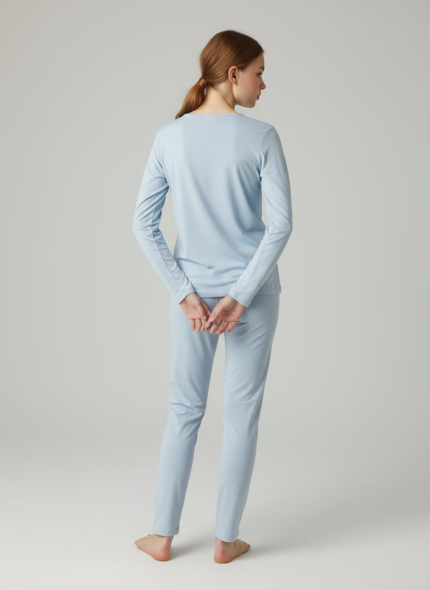 Pigiama Serafino Donna DL0100 A25 Liu Jo Home