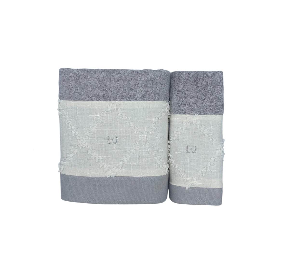 Asciugamani Coppia 1+1 Biancheria Box LB0054 Liu Jo Home - evabiancheria