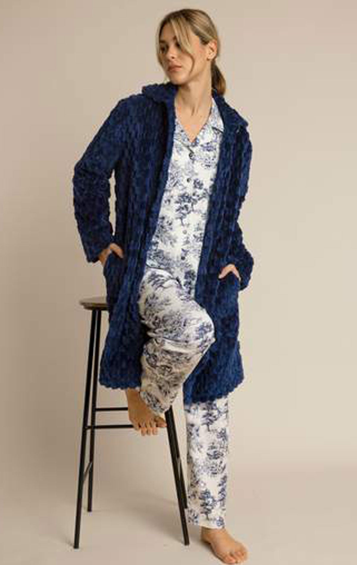 Vestaglia Abbottonata Donna 67155 Admas