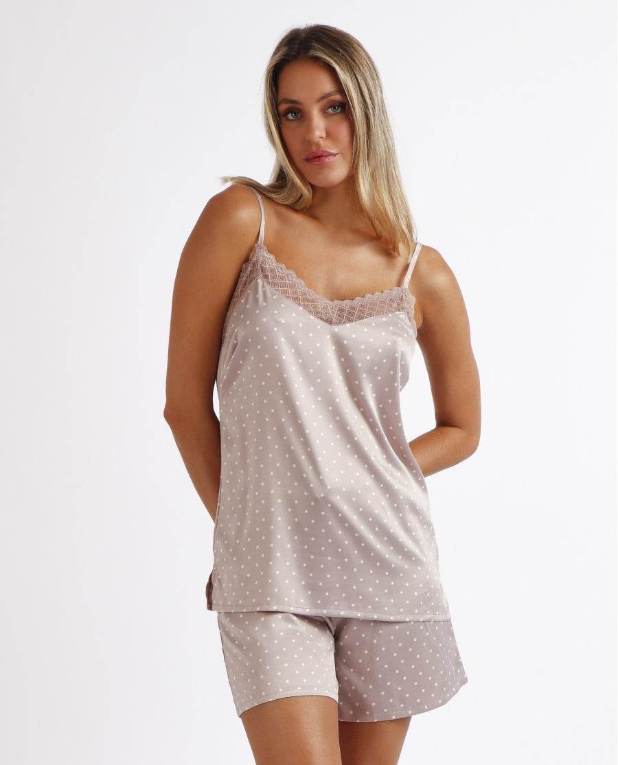 Baby Doll Top + Culotte Donna 62067 Admas - evabiancheria