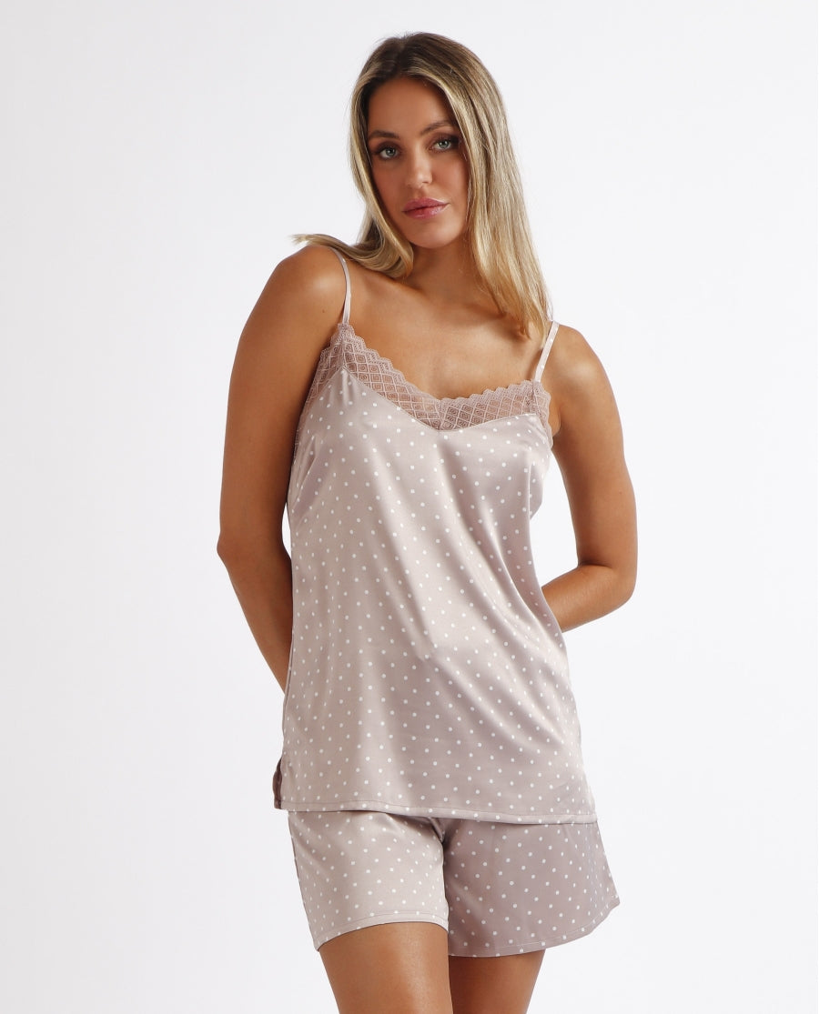 Baby Doll Top + Culotte Donna 62067 Admas