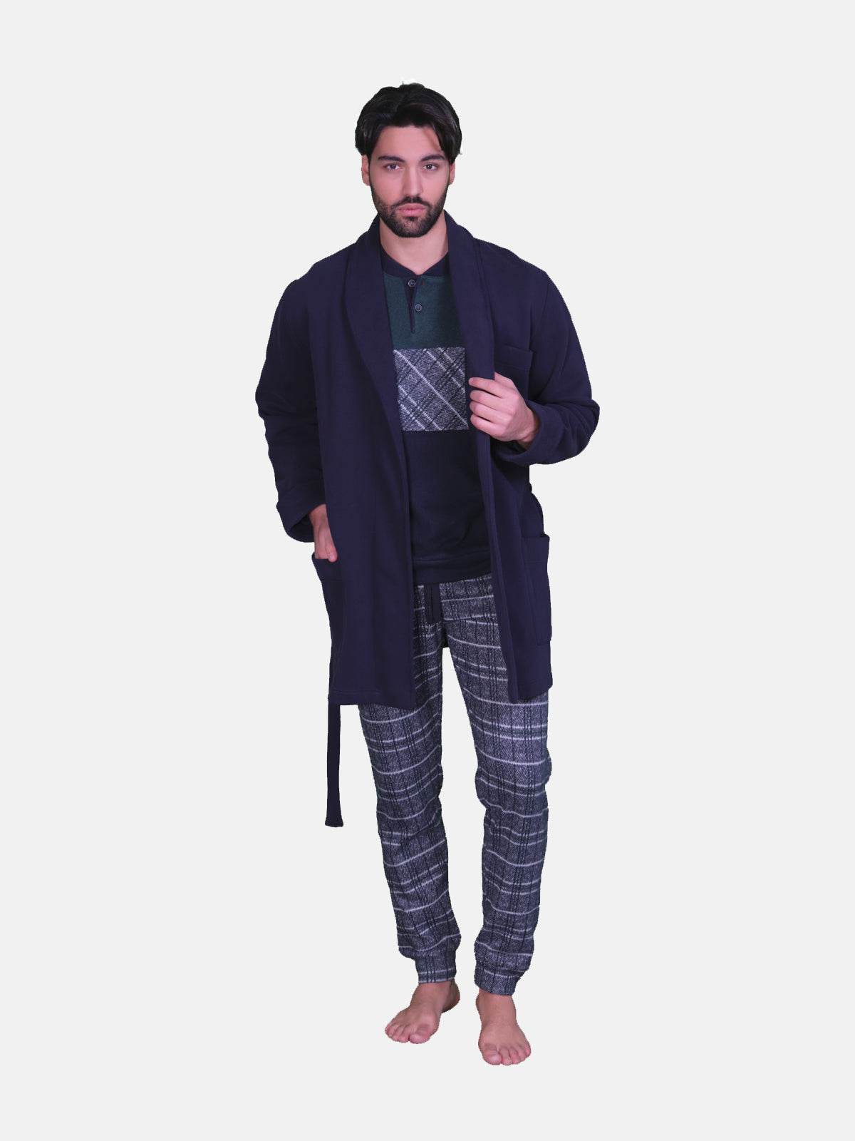 Vestaglia Lunga Uomo BASSANO 2824V Ferrucci - evabiancheria