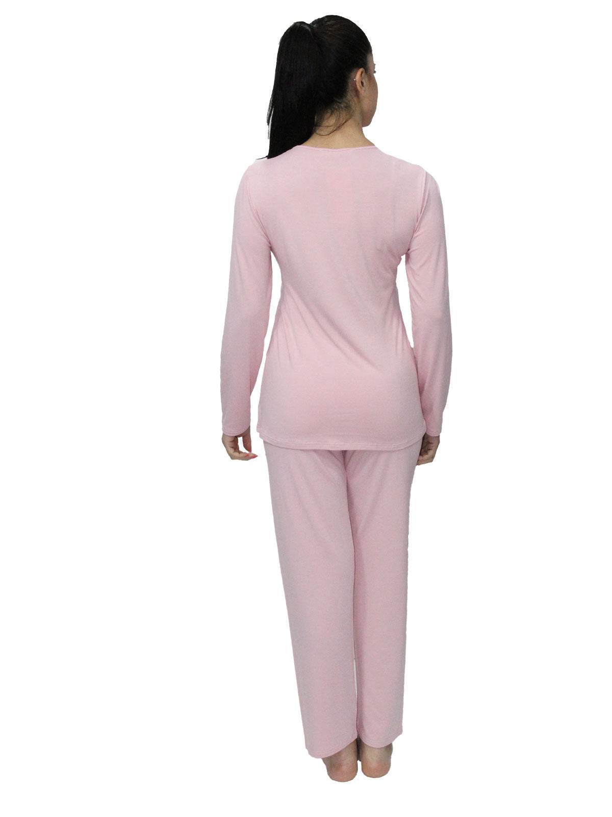 Pigiama Serafino Donna 6542 Clara Rossi Firenze - evabiancheria