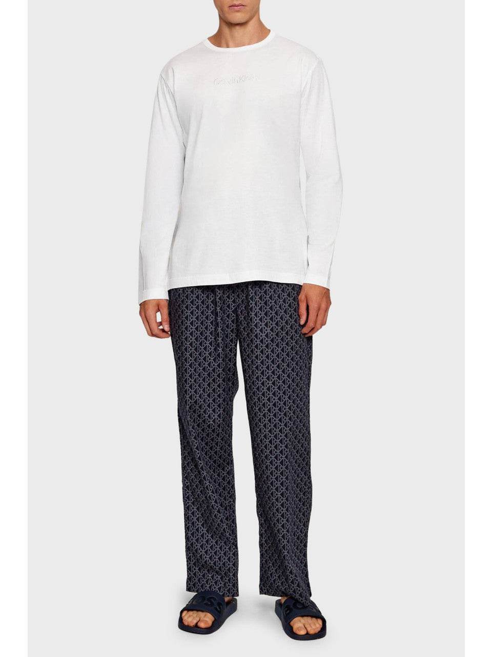 Pigiama Giro collo Uomo NM2953 Calvin Klein - evabiancheria