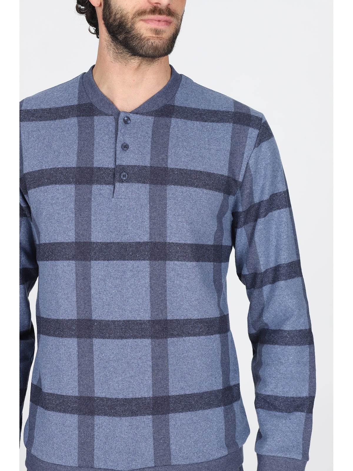 Pigiama Serafino Uomo Ghemme JAL251 Julipet - evabiancheria