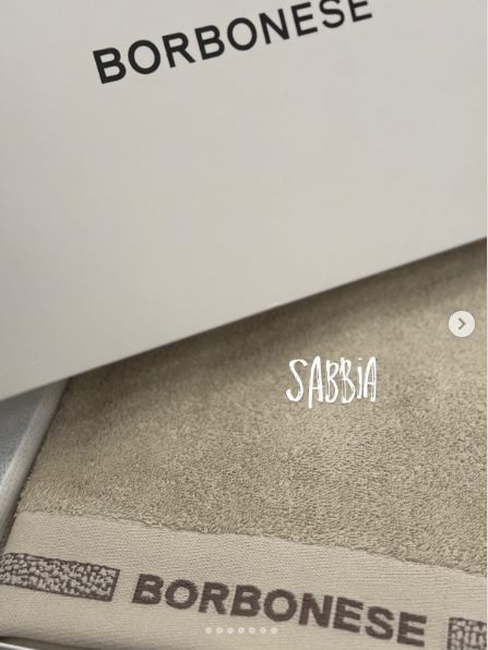 Asciugamani 1+1 Biancheria Lounge OP 1+1 Borbonese