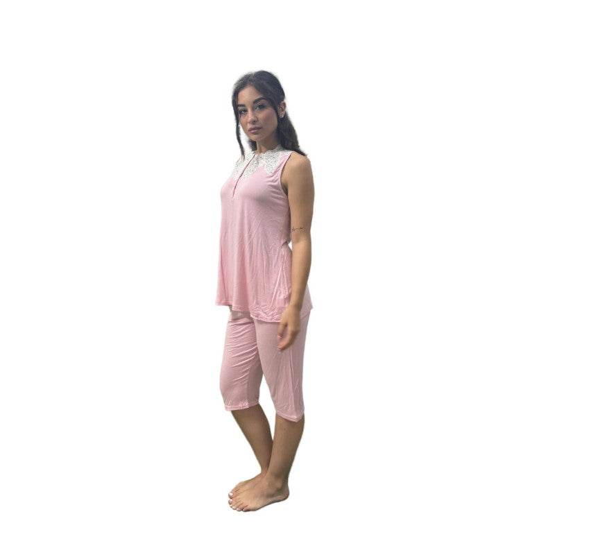 Pigiama pinocchietto Donna 6468/A Clara Rossi Firenze - evabiancheria