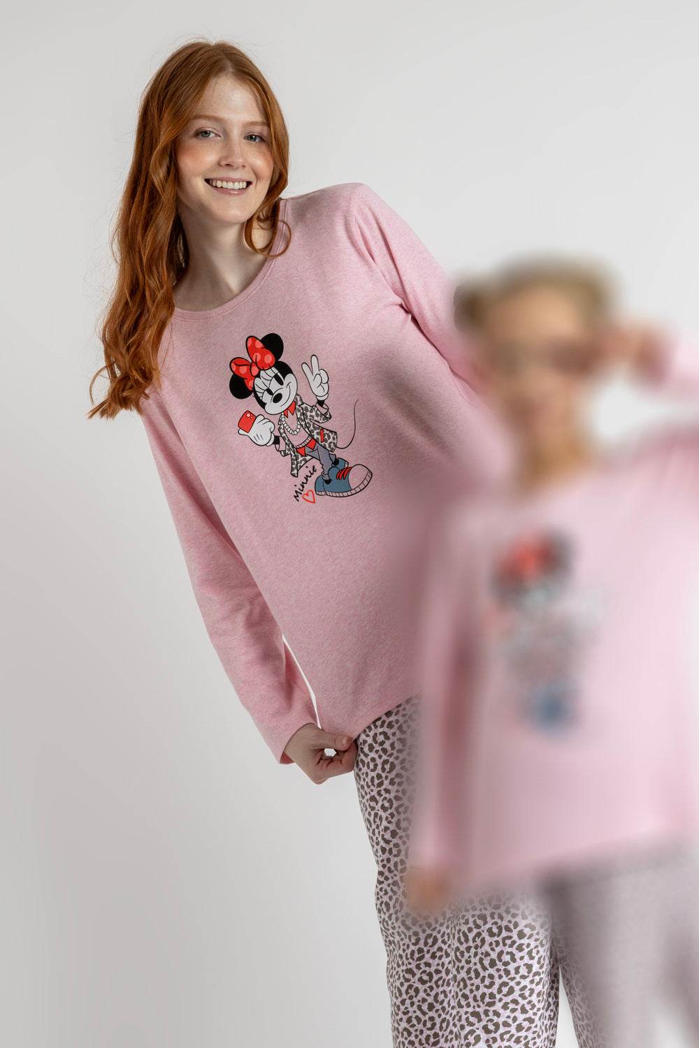 Pigiama Giro collo Donna 63313 Disney - evabiancheria
