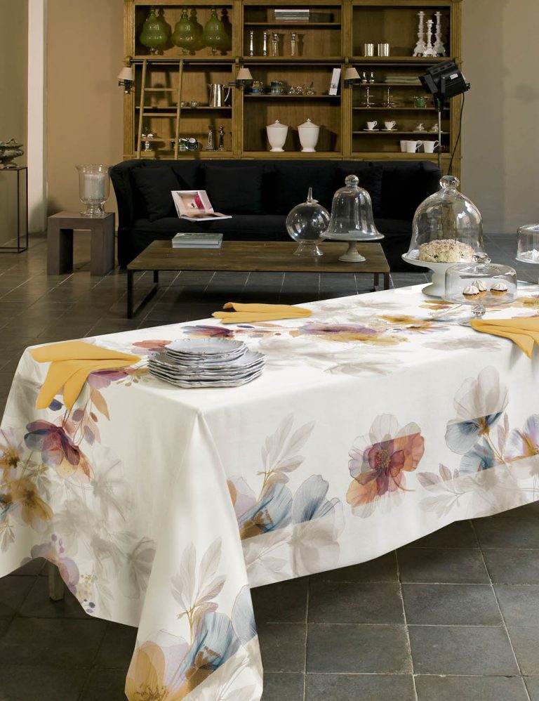 Tovaglia Stampato Biancheria Yumi Tov Tessitura Randi - evabiancheria