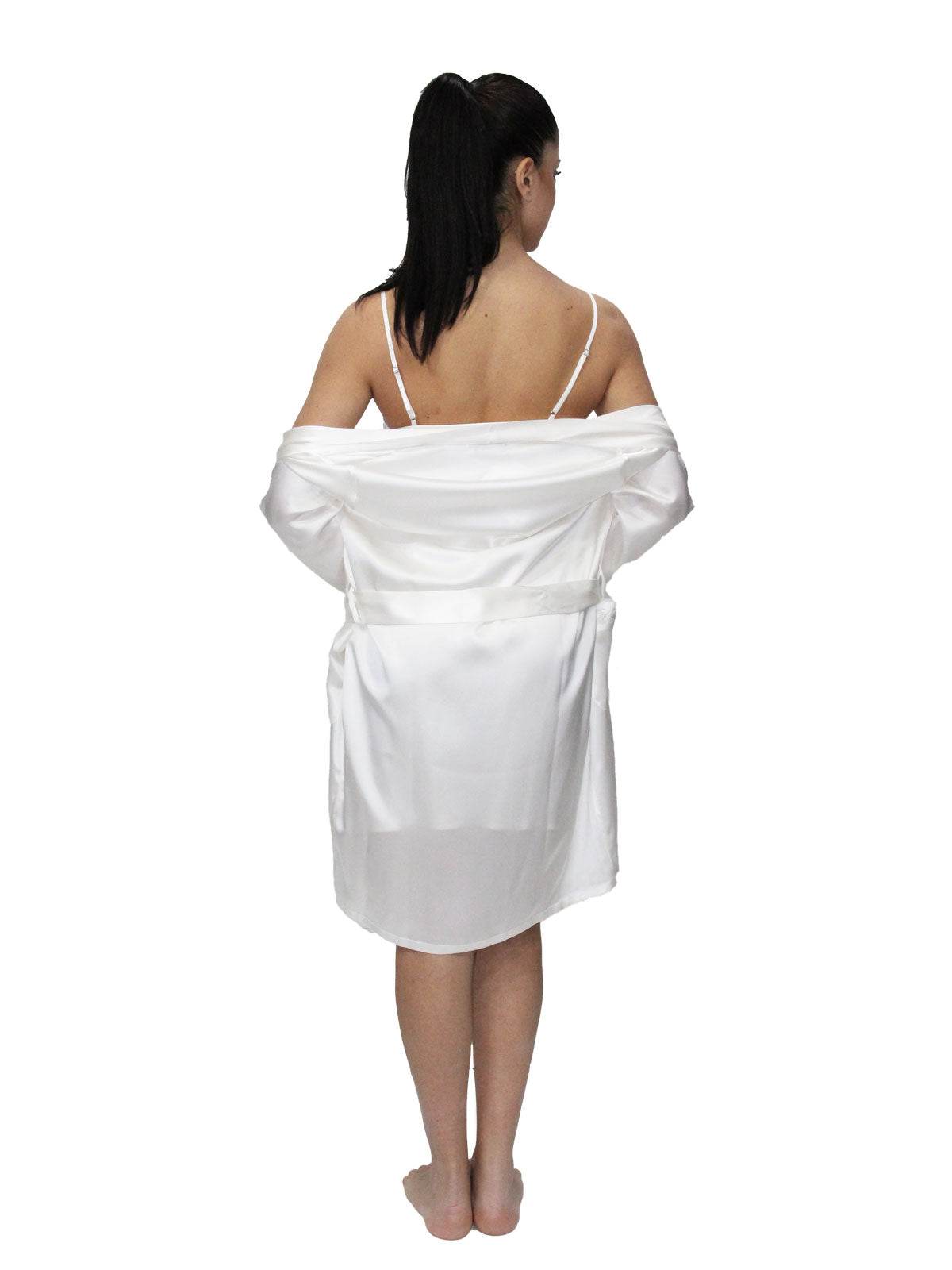 Completo parigina + Kimono corto Donna Soraya Blumarine Home - evabiancheria