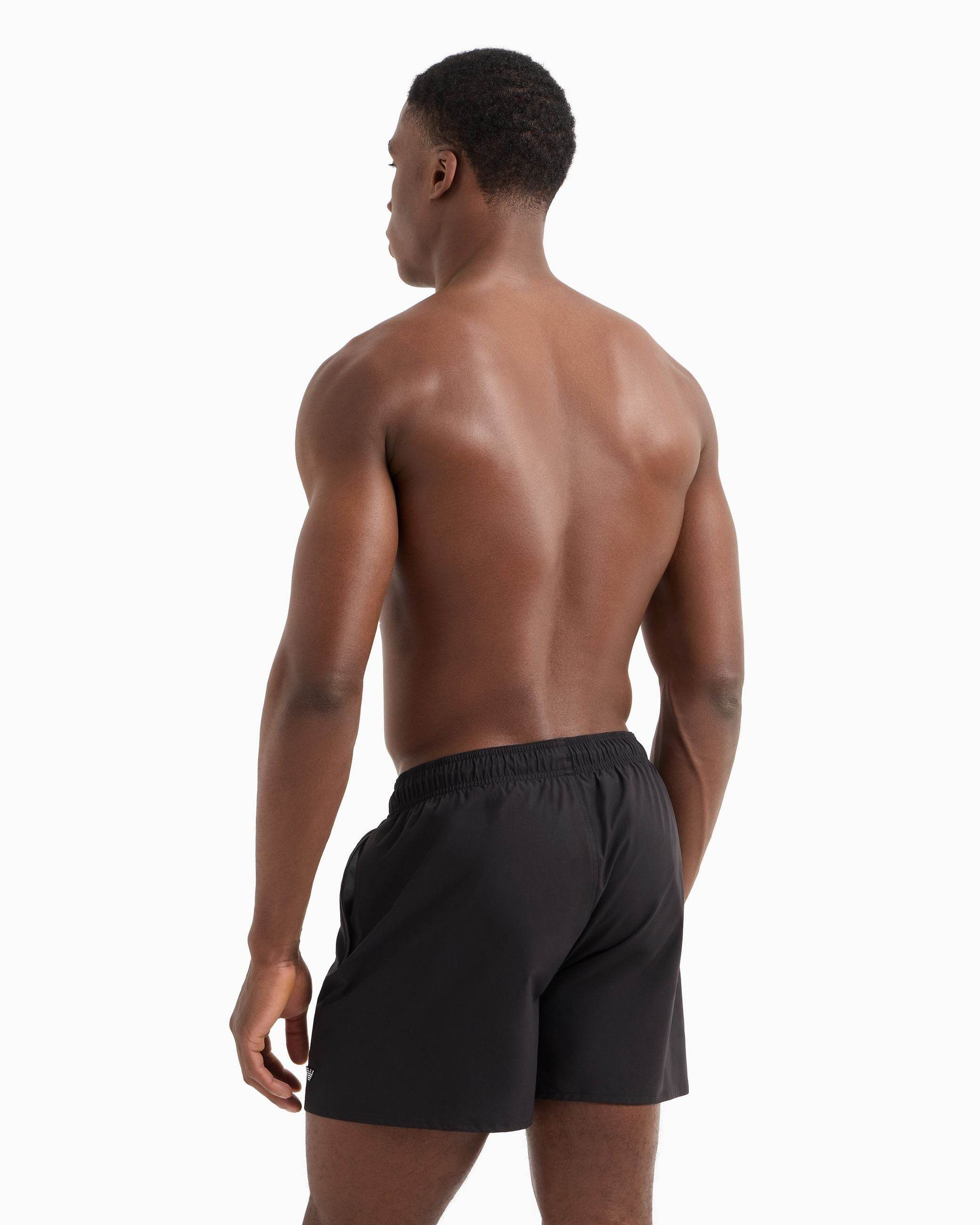 Costume boxer Tinta Unita Uomo AF12331 EM000583 Emporio Armani - evabiancheria