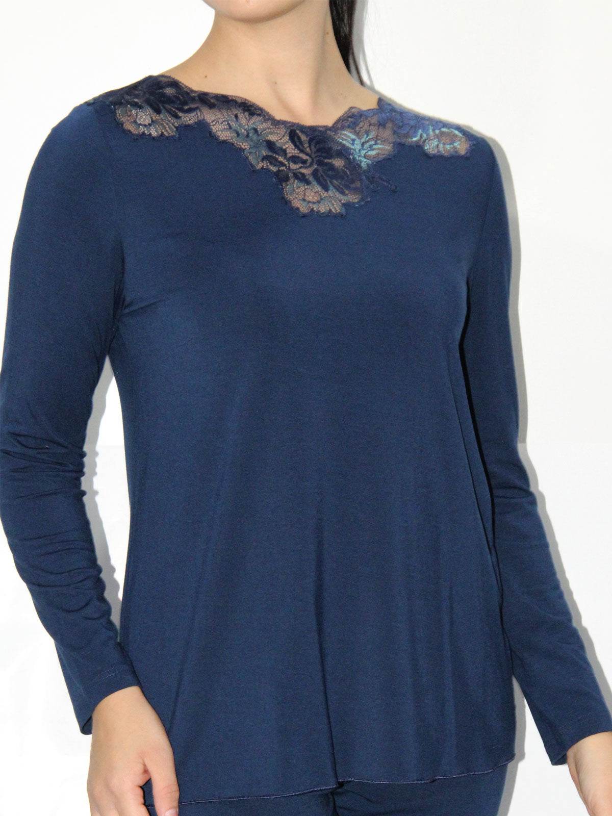 Pigiama Giro collo Donna 4426 Annette - evabiancheria