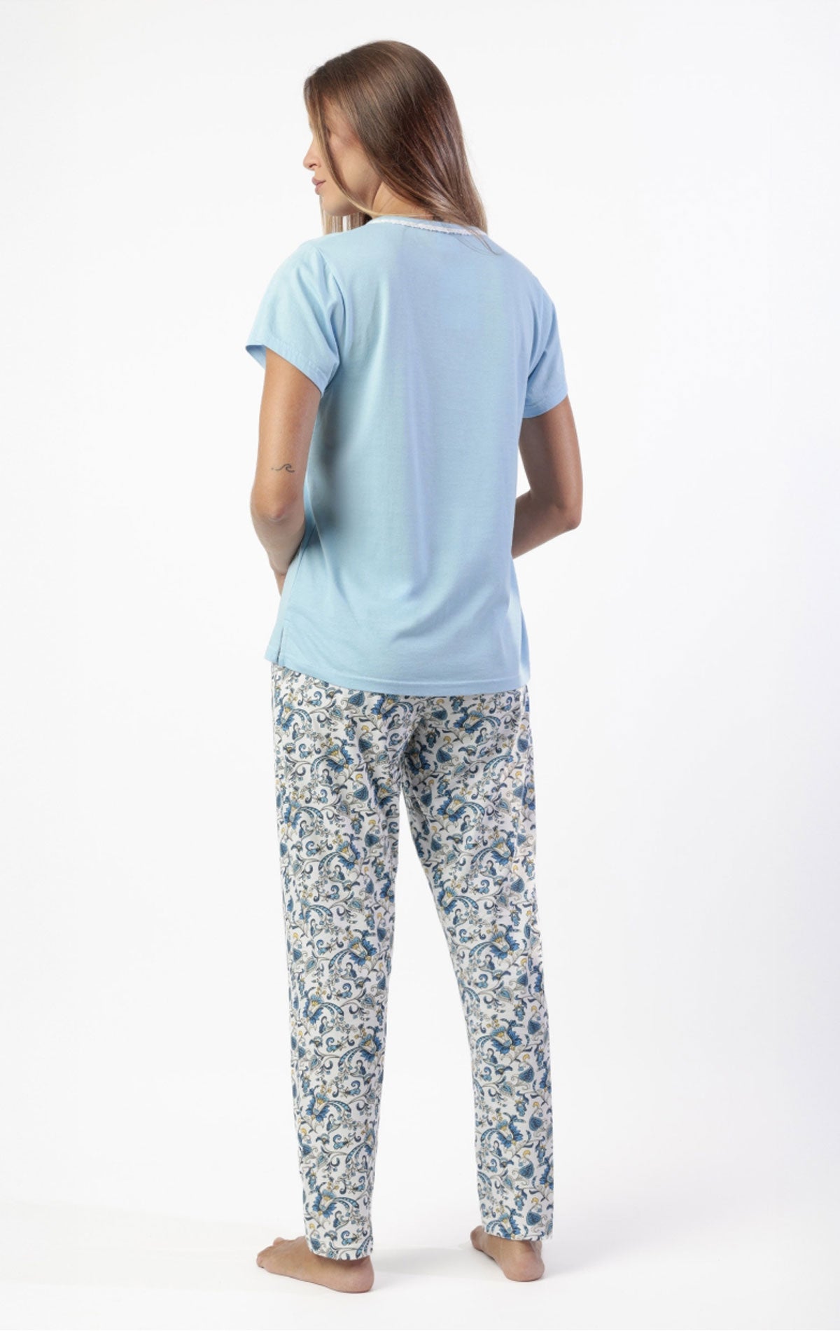 Pigiama Manica corta Panatalone lungo Donna 64042 Disney