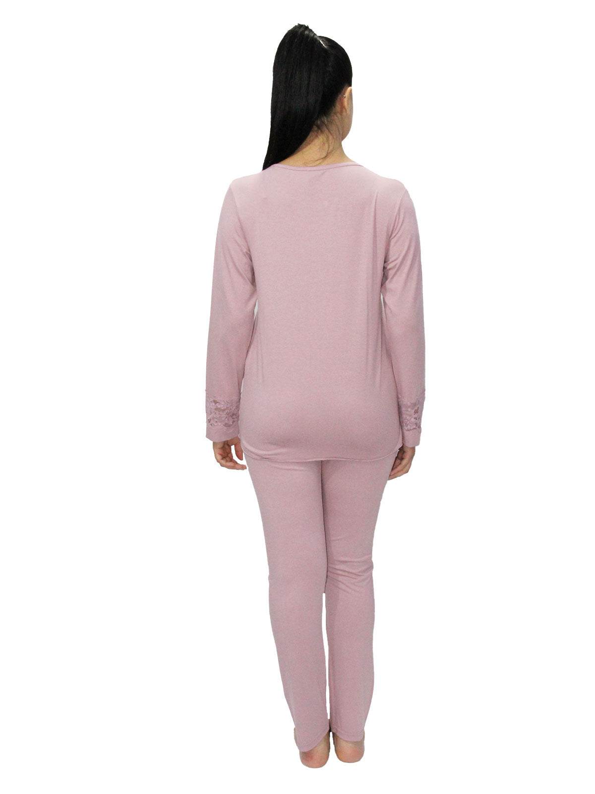 Pigiama Serafino Donna D2713 Amadine - evabiancheria