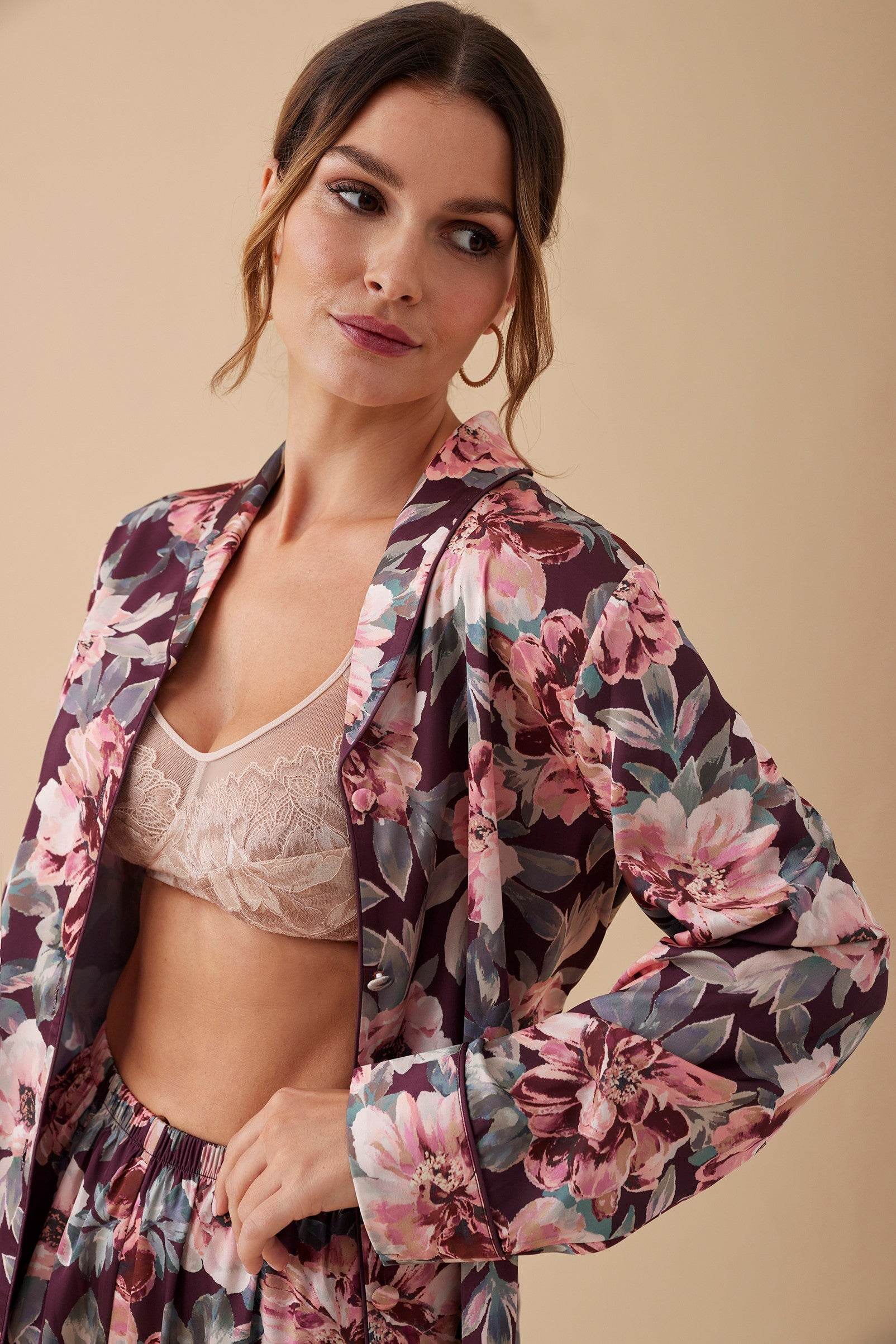 Pigiama Aperto Donna LN6652 Promise - evabiancheria