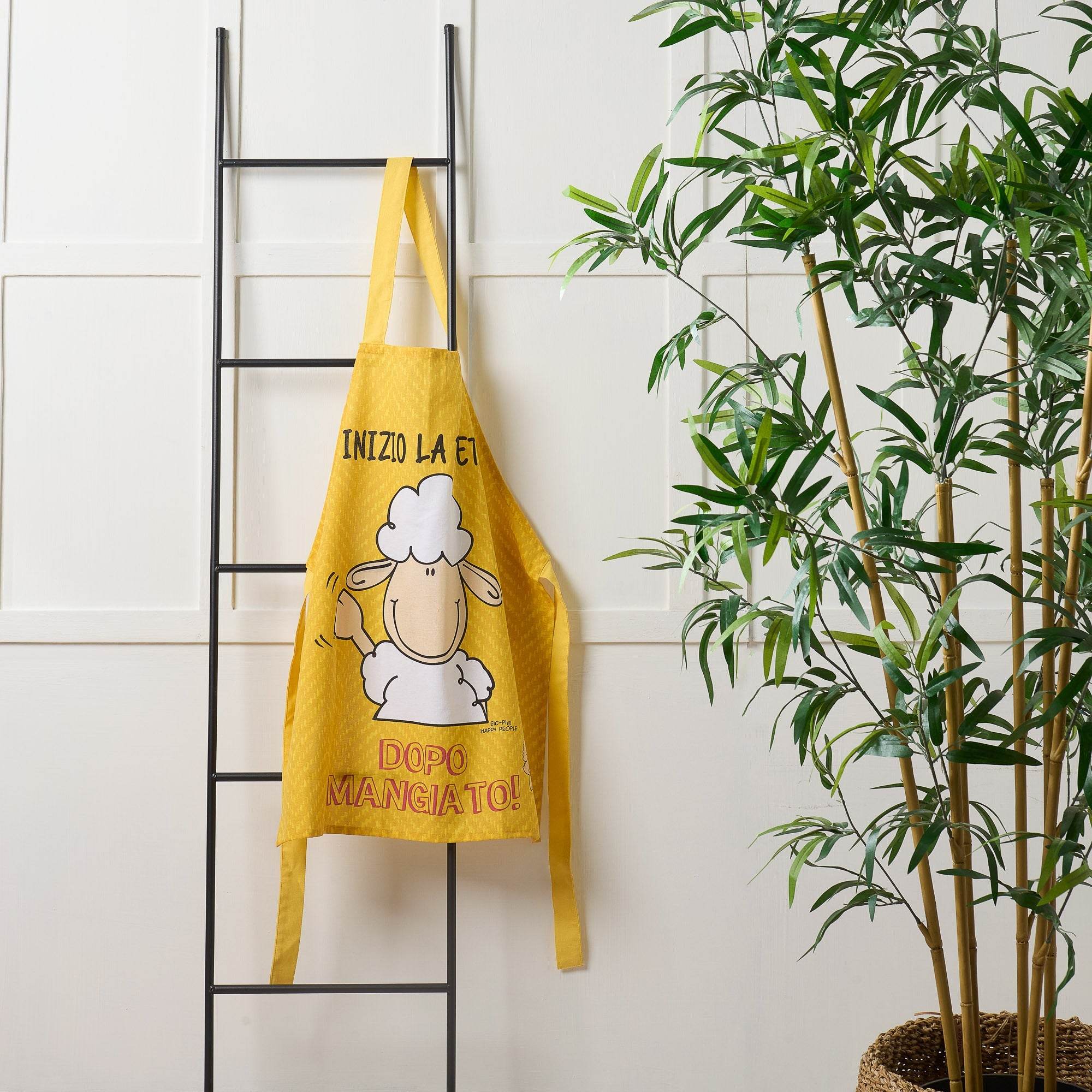 Grembiule Stampato Biancheria Grembiule HP Dieta Happy People - evabiancheria