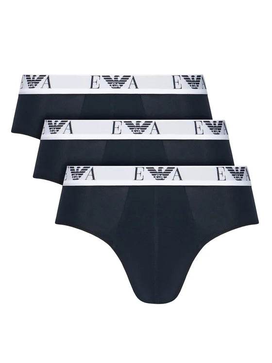 Slip 3-pack Uomo AF14131 EM000258 Emporio Armani - evabiancheria