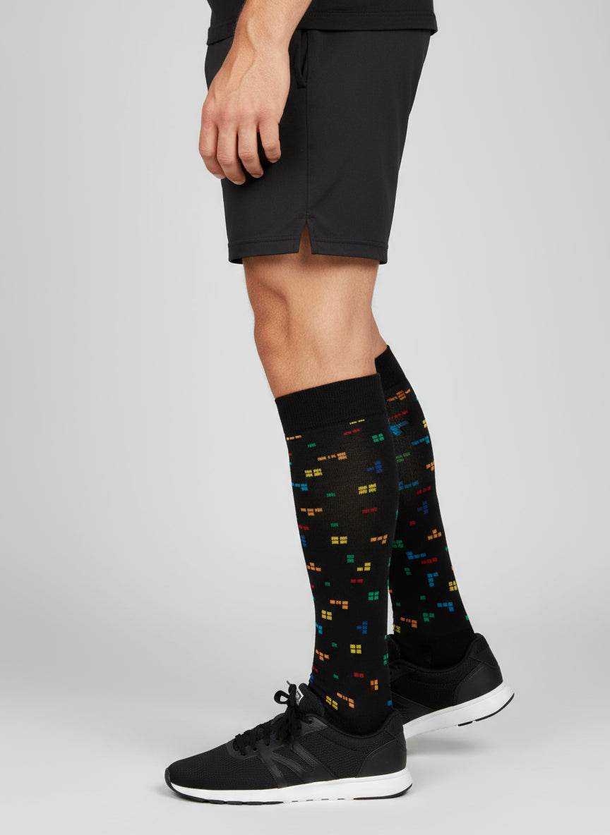 Calze lunghe Bi-pack Uomo 584 LF Dandy Ironic Socks - evabiancheria