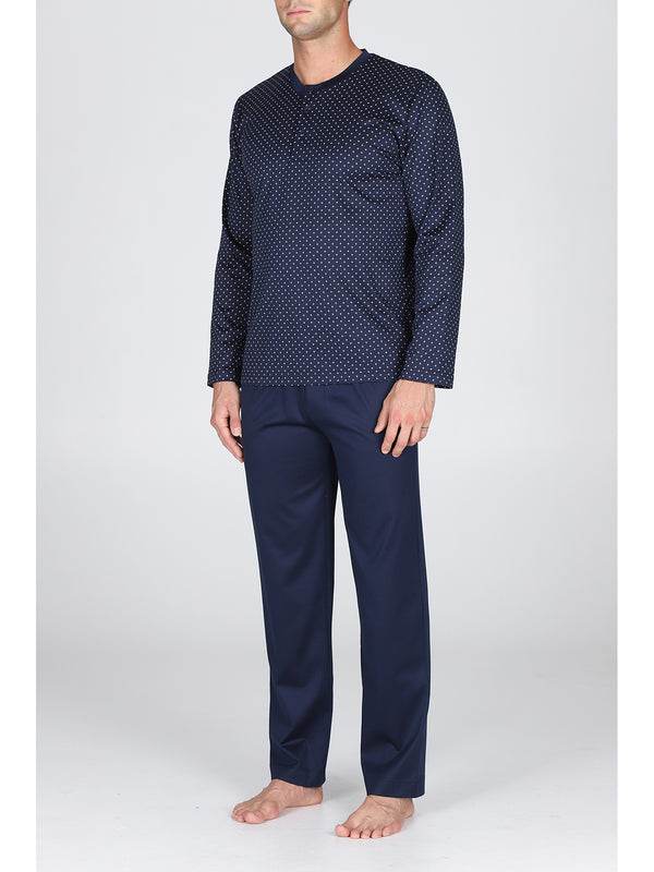 Pigiama Lungo Uomo Sappada JAL282 Julipet - evabiancheria