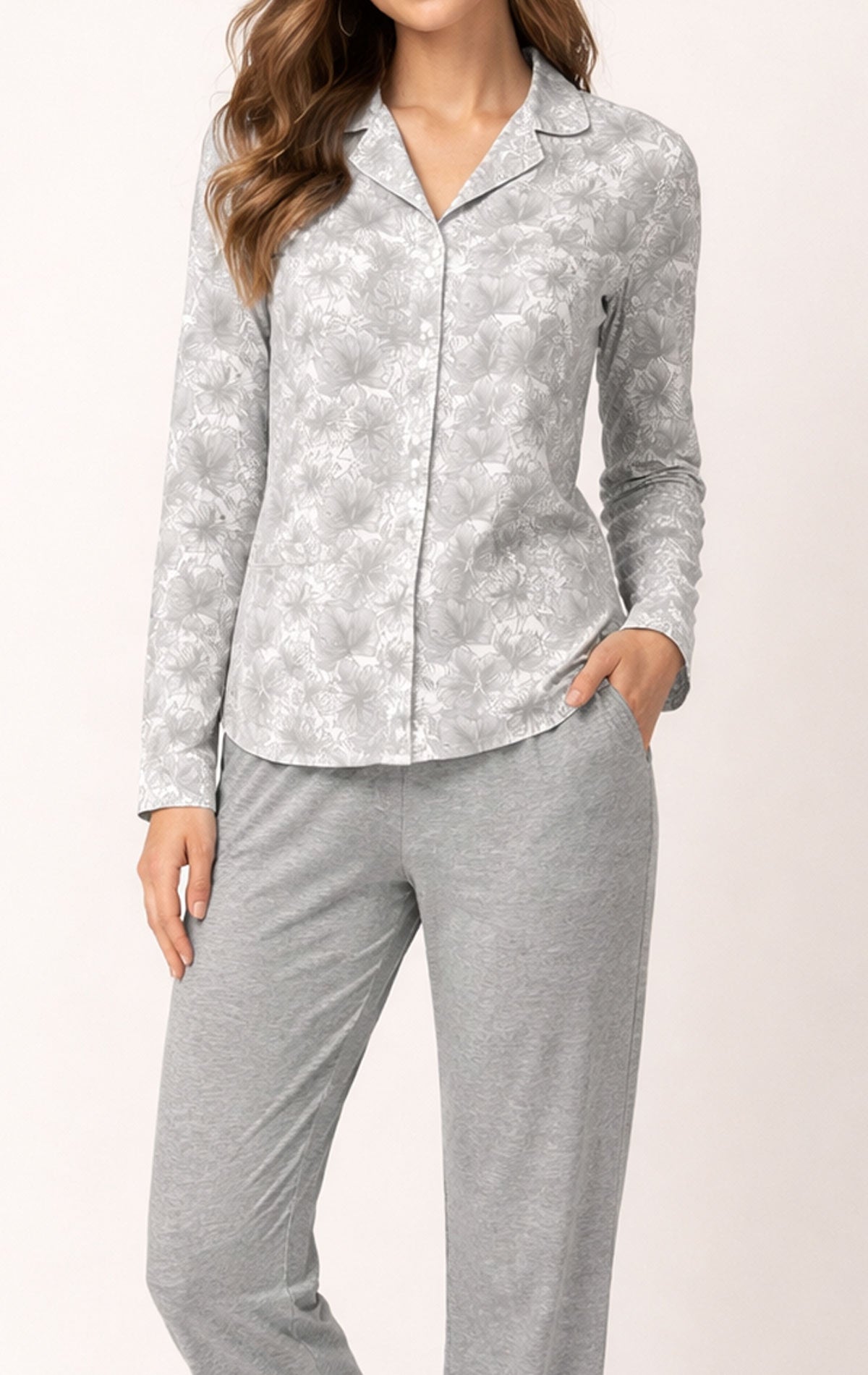 Pigiama Lungo Donna L0EQH Fantasia Lovable