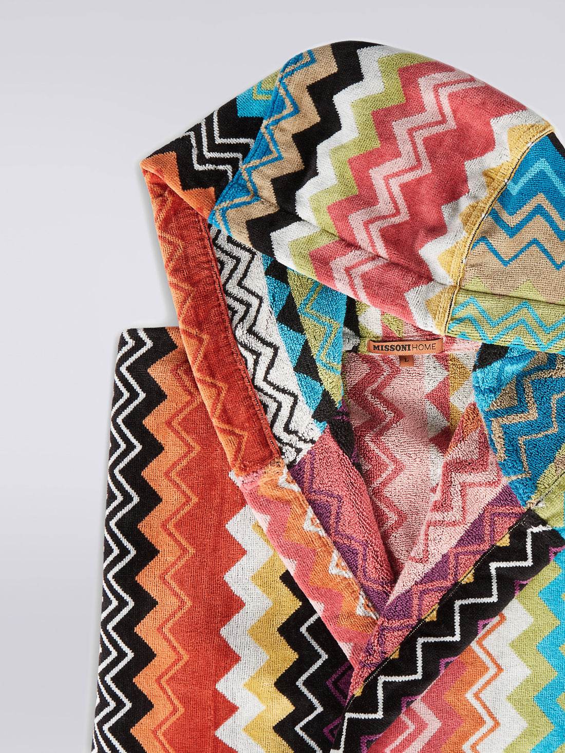 Accappatoio con cappuccio Unisex adulto Giacomo acc Missoni Home - evabiancheria