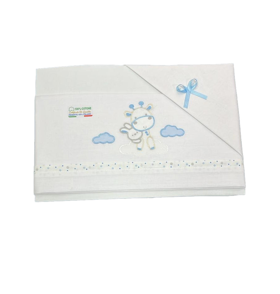 Baby Bed Sheets Linen B0200 Dis 103 I Batuffolini