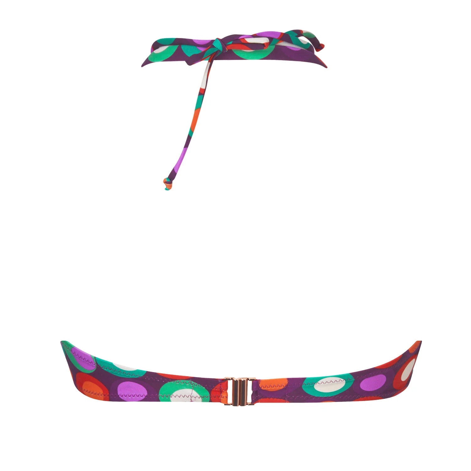Reggiseno bikini Fascia Preformata Donna La Pois Disco FBB7189 ANTIGEL