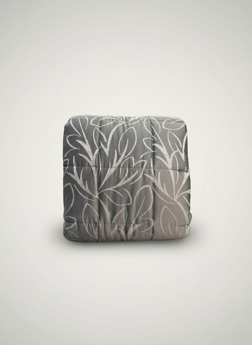 Trapunta jacquard Biancheria Fabrizia Trap Foglia Casa Giulia