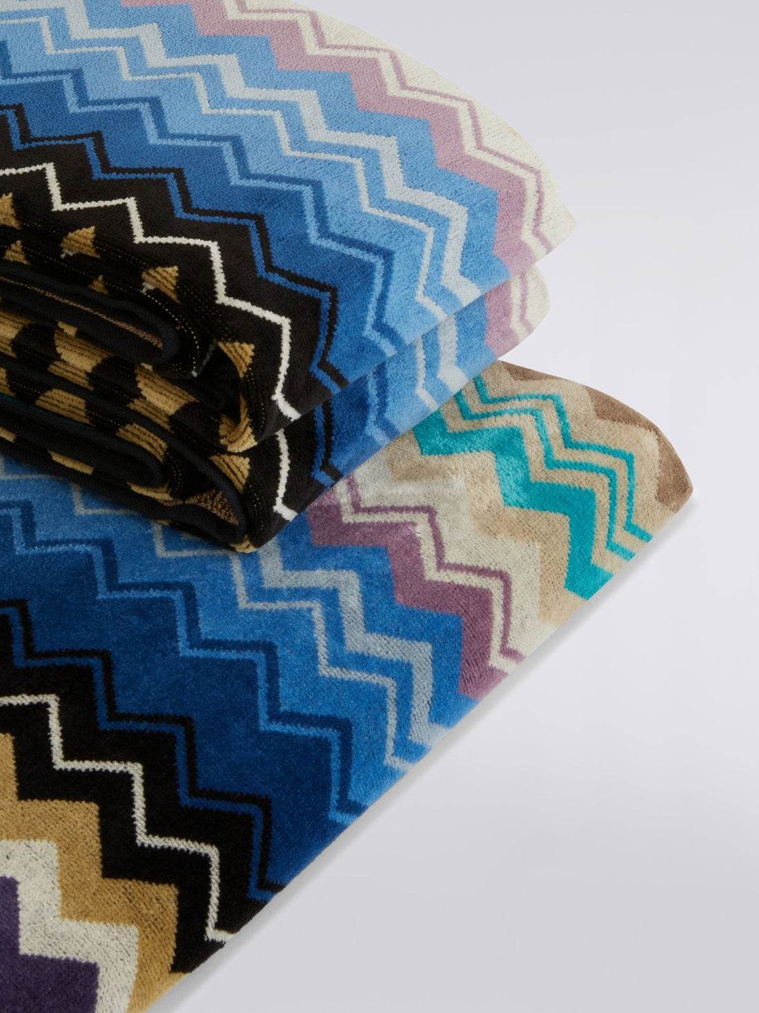 Completo bagno 5 pz Biancheria Giacomo 5PZ Missoni Home - evabiancheria