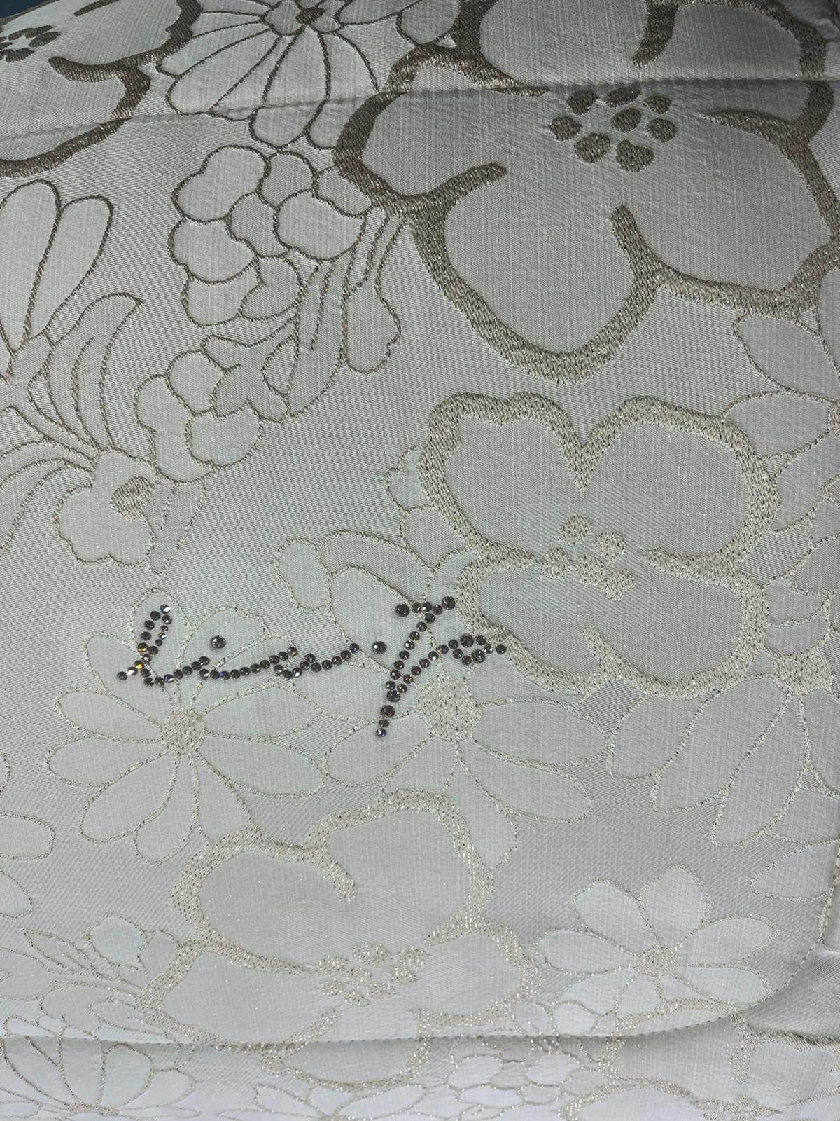 Trapunta jacquard Biancheria Luminosa LL2992 Liu Jo Home - evabiancheria