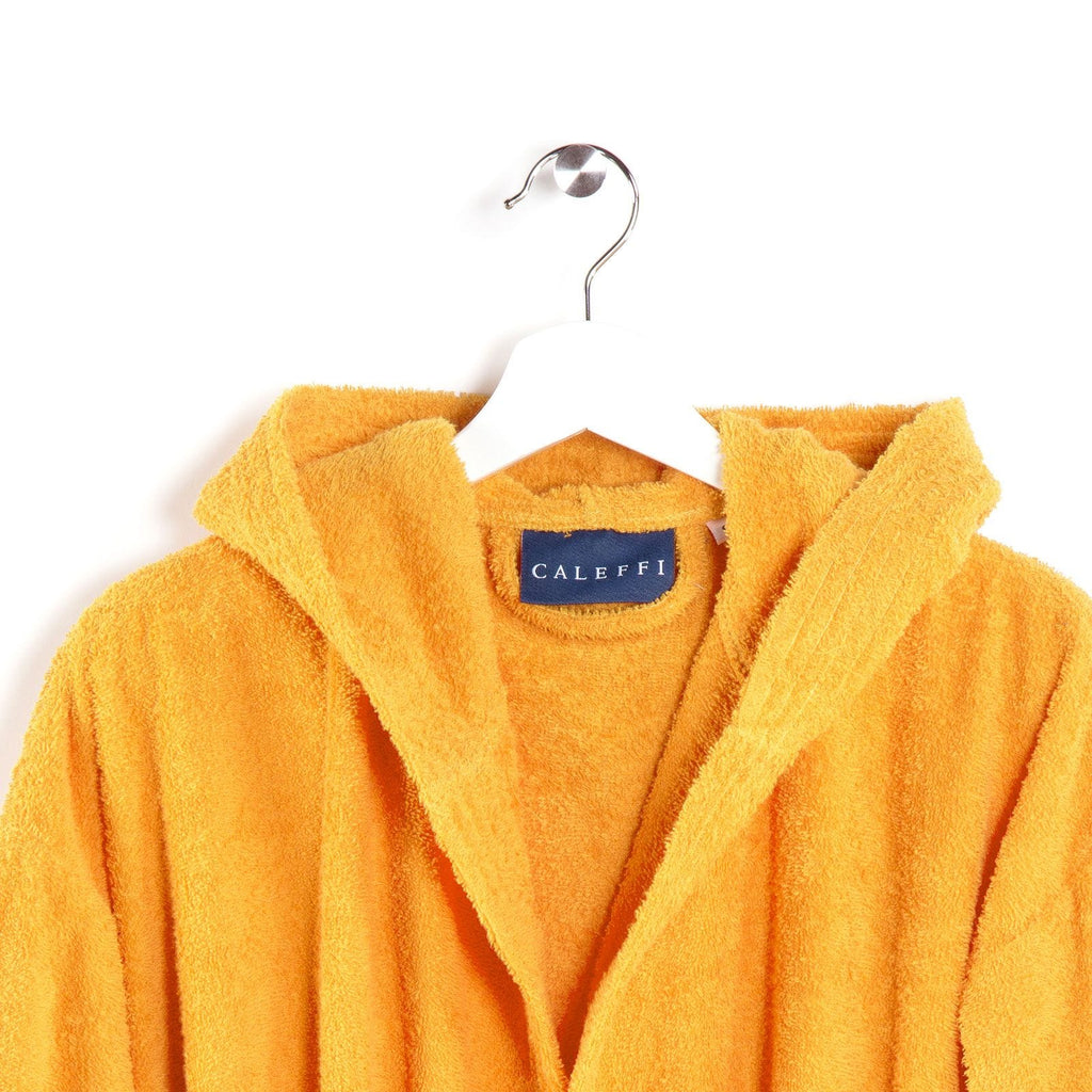 Bathrobe with hood Minorca Linen Acc Caleffi
