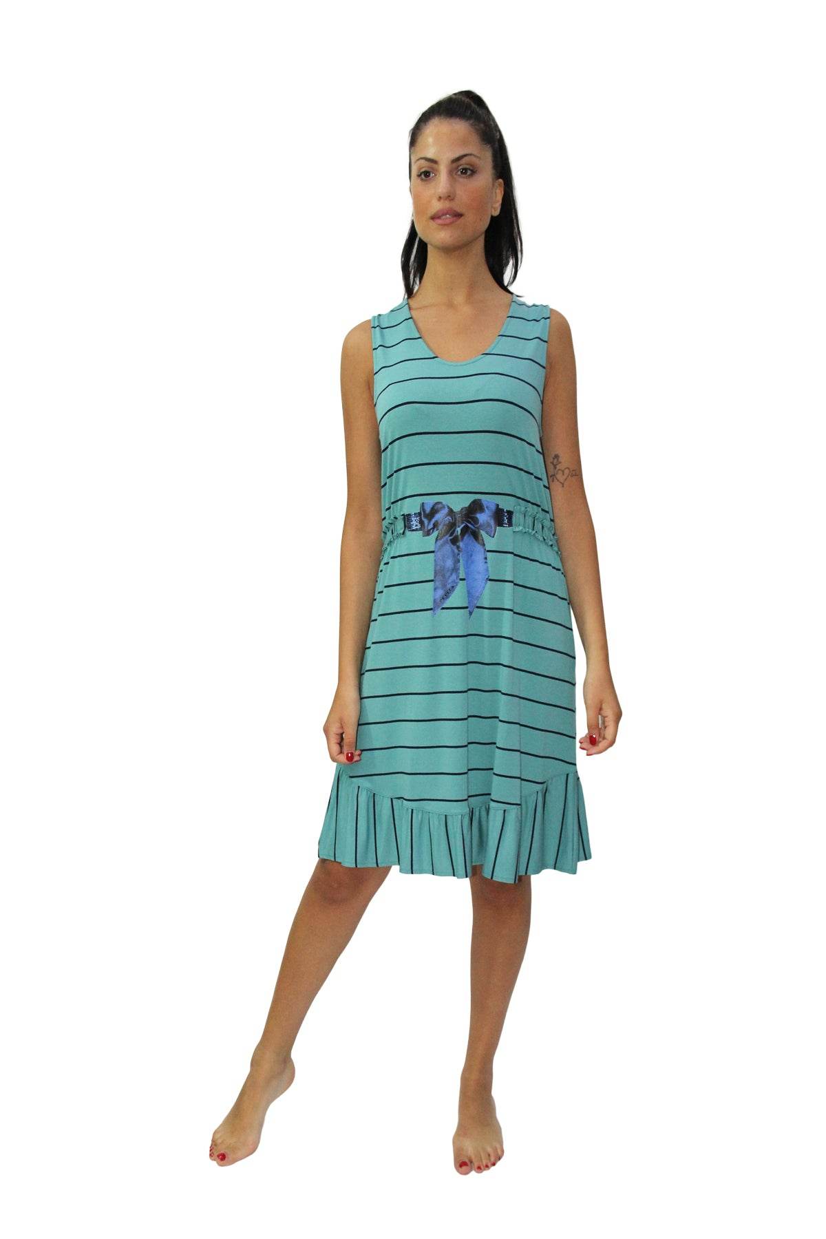 Camicia Bretella Donna LAVANDA 5563 Pepita - evabiancheria