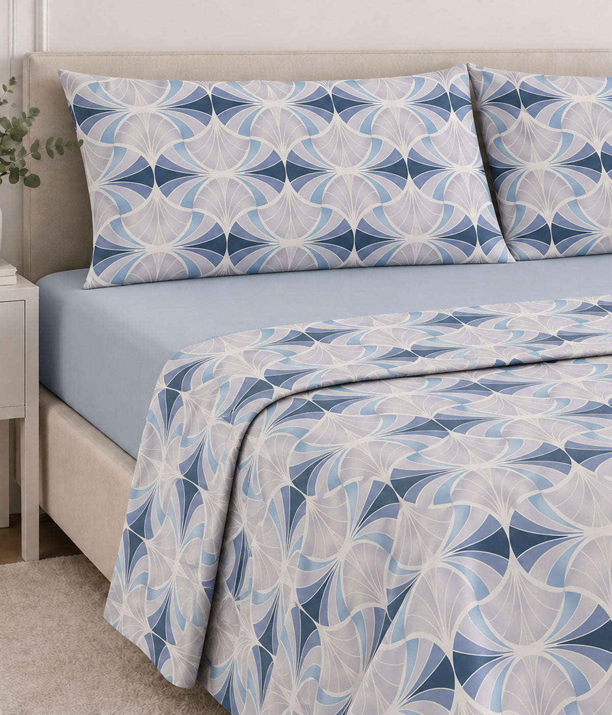 Lenzuola Stampato Biancheria Elan Cpl Daylight