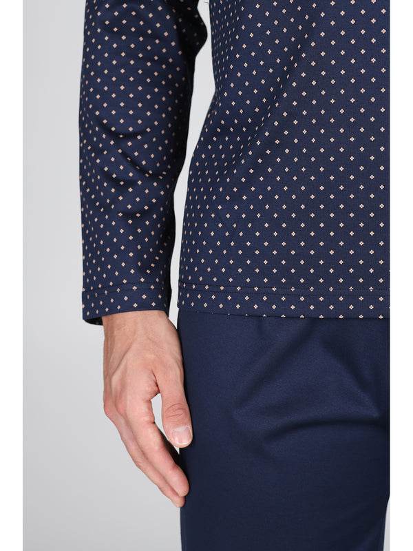 Pigiama Lungo Uomo Sappada JAL282 Julipet - evabiancheria