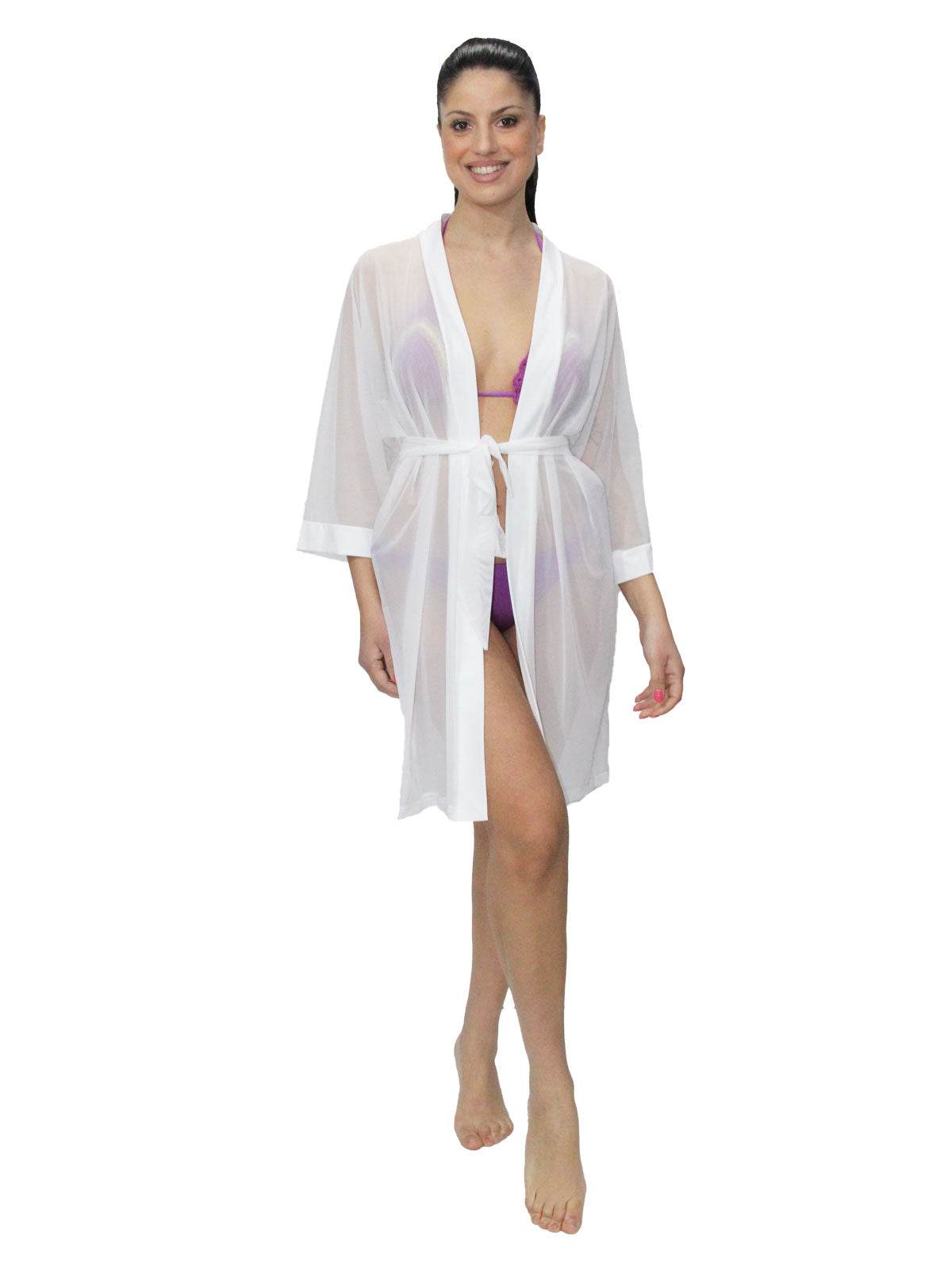 Abito Kimono Donna H256 Huitre - evabiancheria