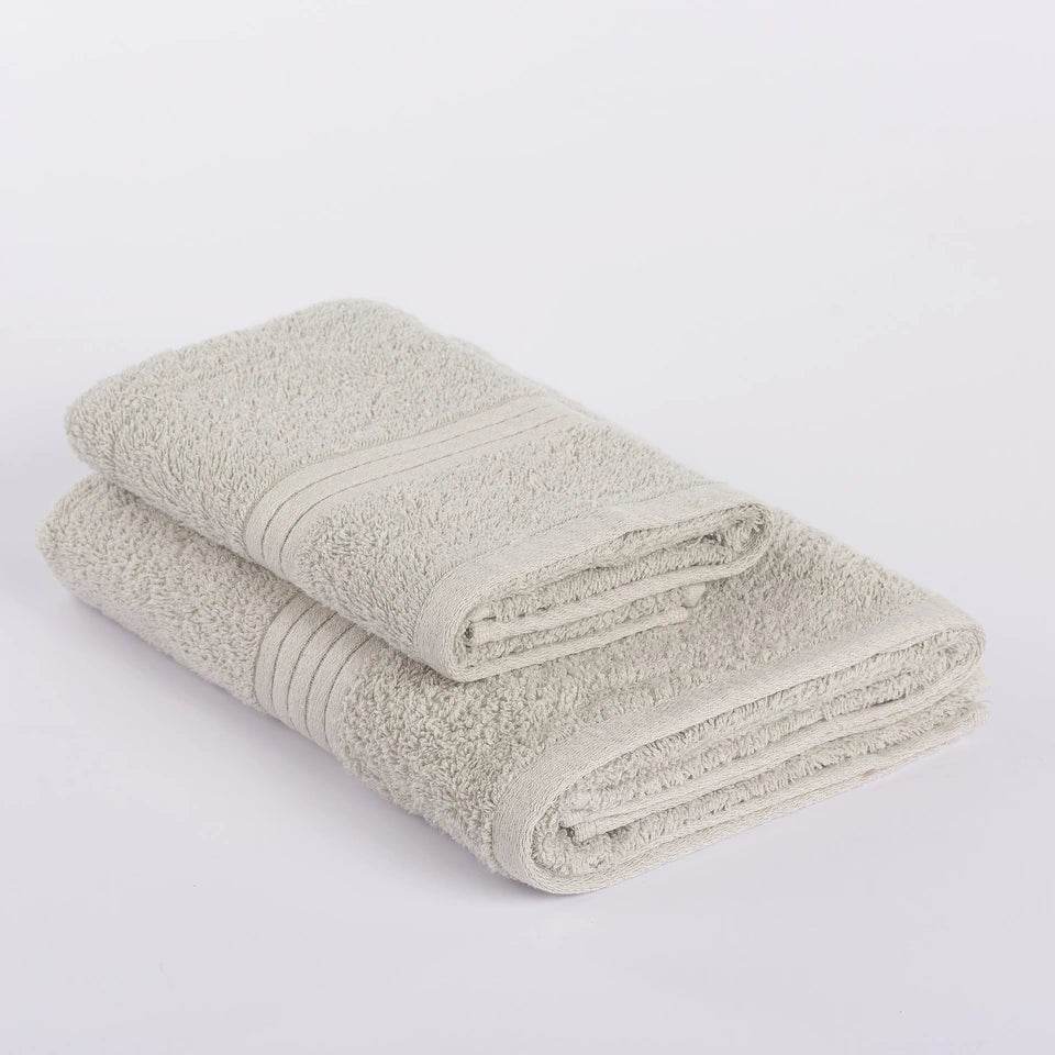 Asciugamani Coppia 1+1 Bagno LIVING 1 1 Mae - evabiancheria