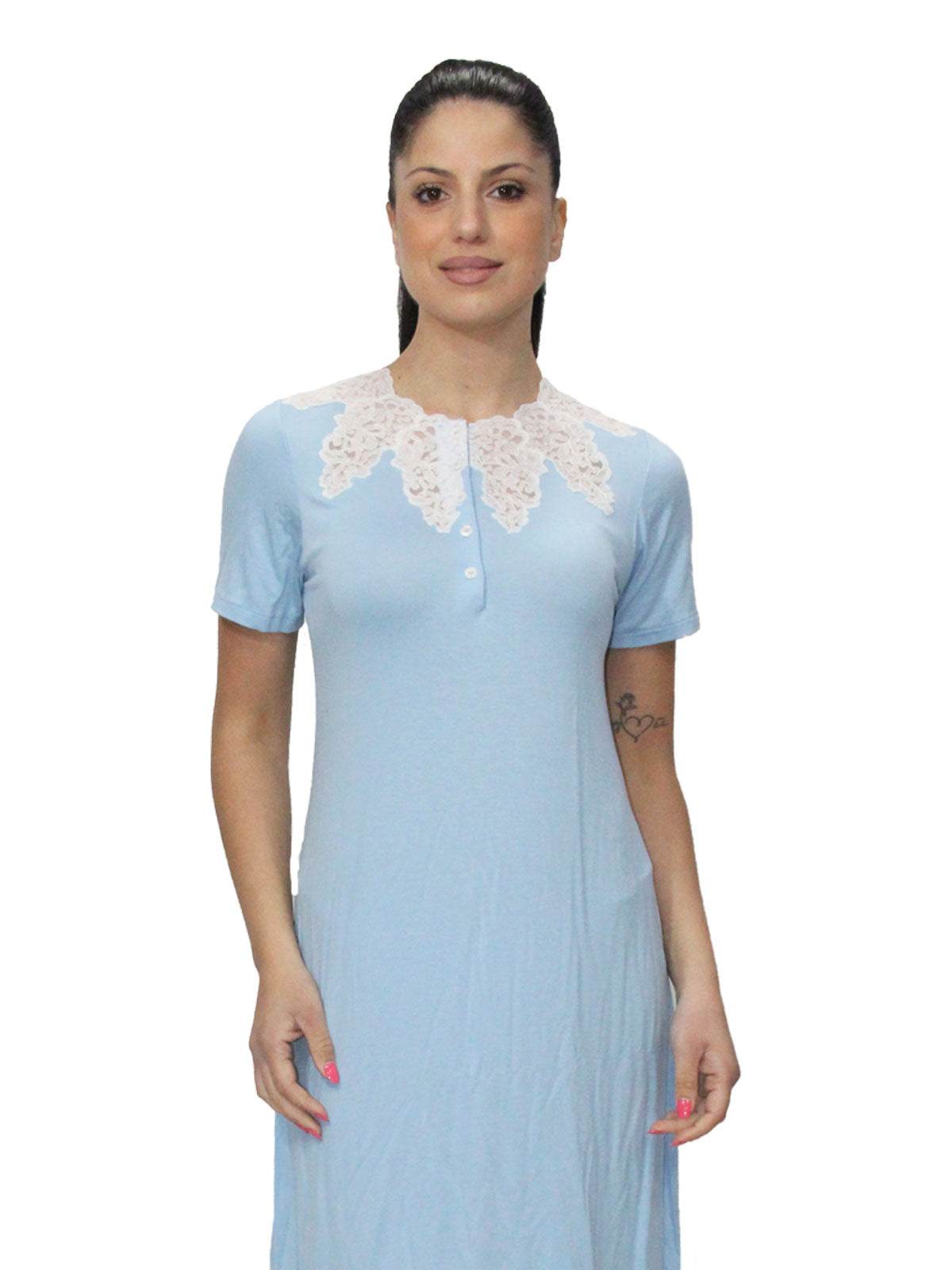 Camicia Manica corta Donna 6467 Clara Rossi Firenze - evabiancheria