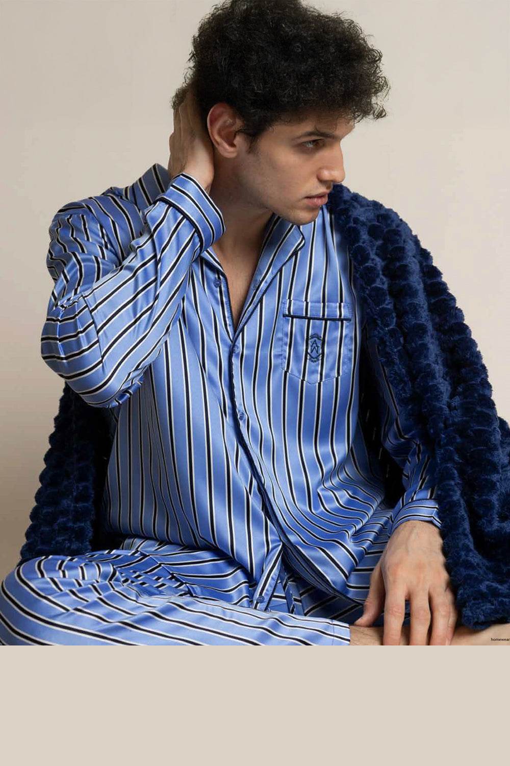 Pigiama Aperto Uomo 63784 Admas - evabiancheria