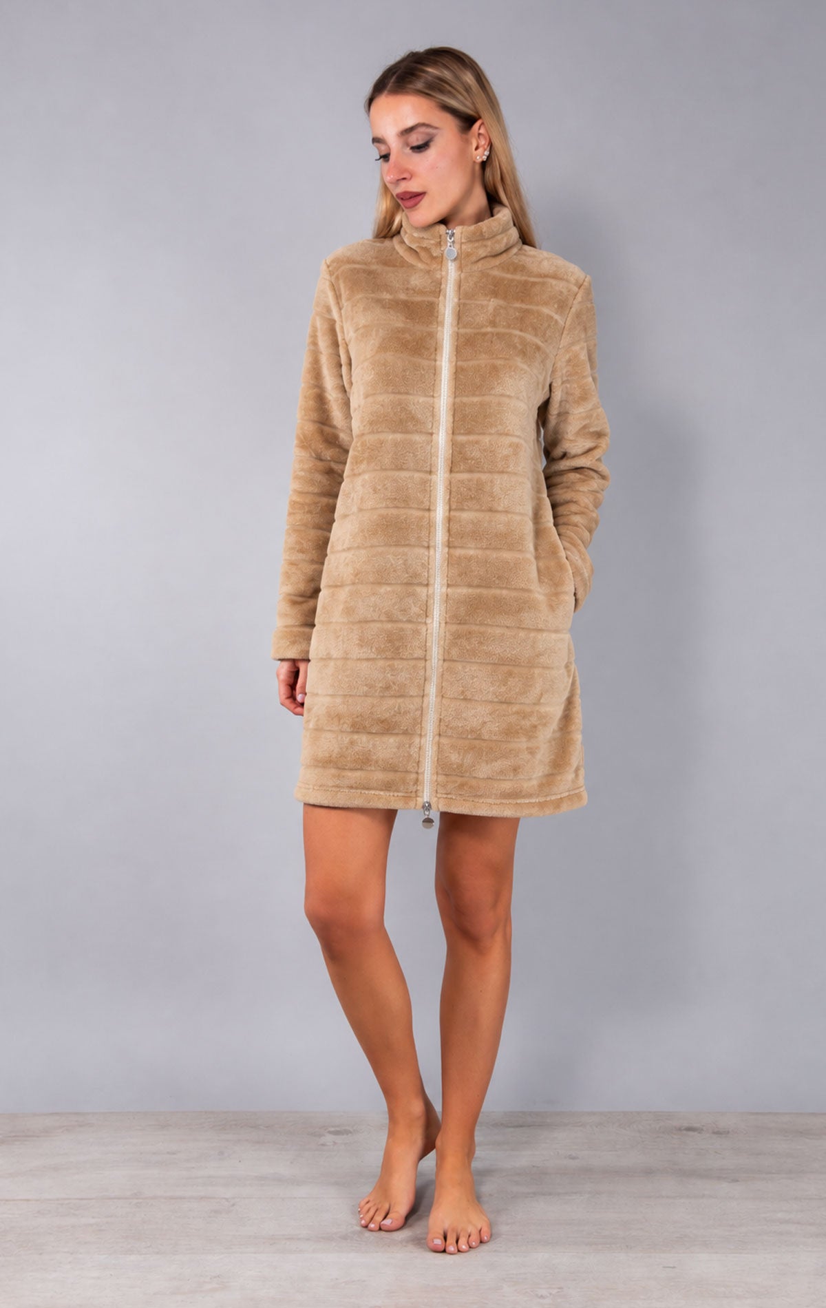 Vestaglia con zip Donna SS71 Verdissima