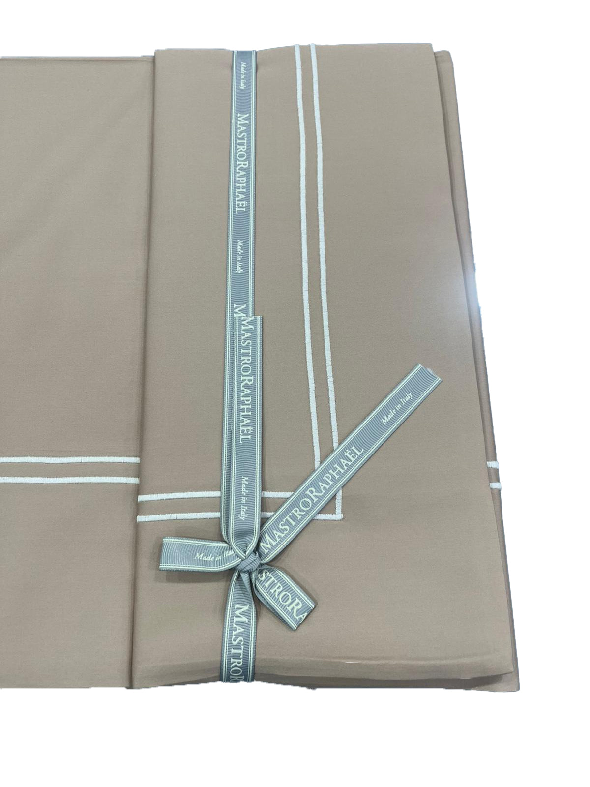 Lenzuola Tinta Unita Biancheria Api Satin cpl Mastro Raphael