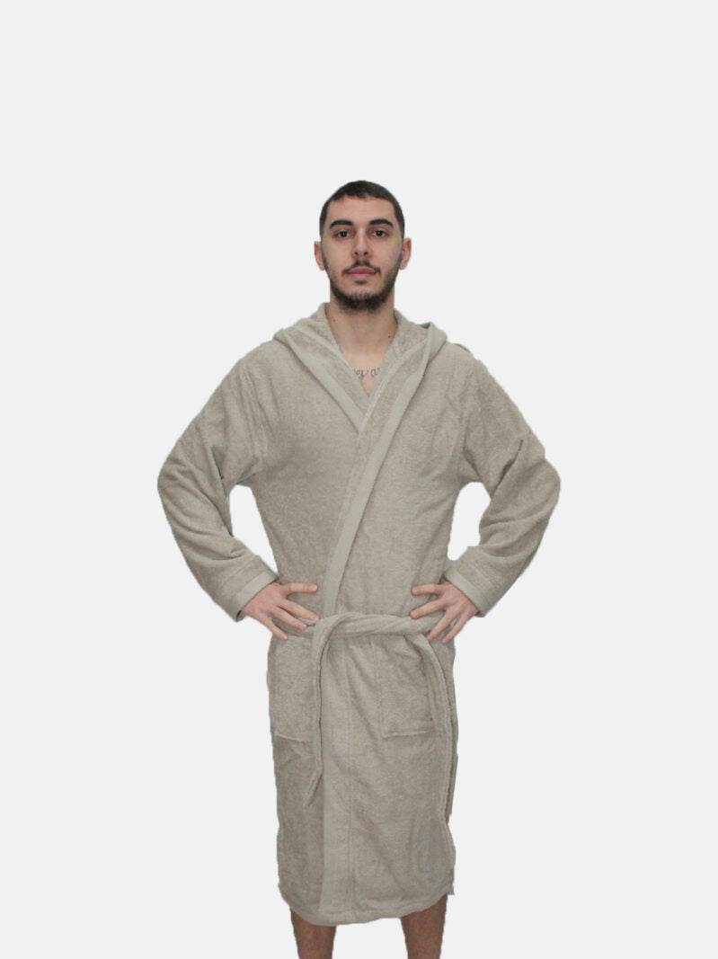 Accappatoio con cappuccio Bagno FITNESS ACC Fazzini - evabiancheria