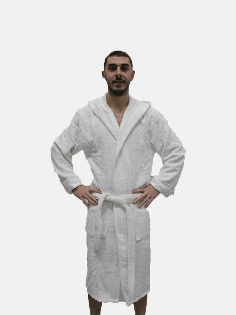 Accappatoio con cappuccio Bagno FITNESS ACC Fazzini - evabiancheria